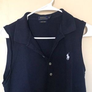 Polo short sleeve tank shirt